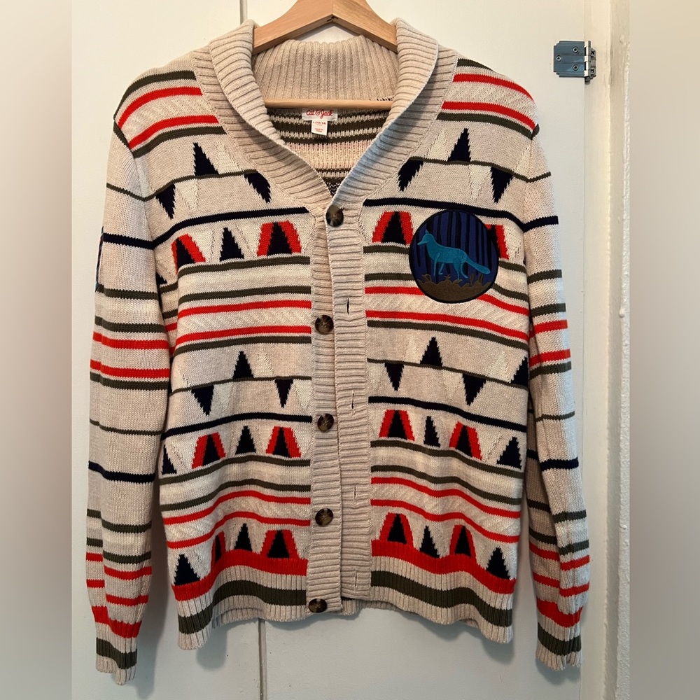 Cat & Jack Striped Knit Sweater